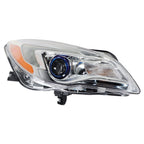 Right Headlight For 2014-2017 Buick Regal Halogen Chrome Housing Clear