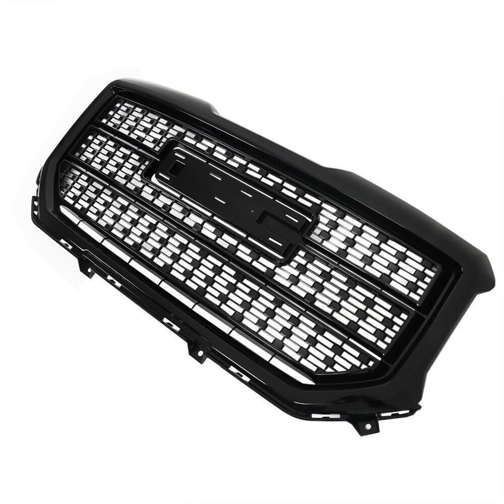 Front Bumper Grille For 2016-2018 GMC Sierra 1500 Denali Style 84056783