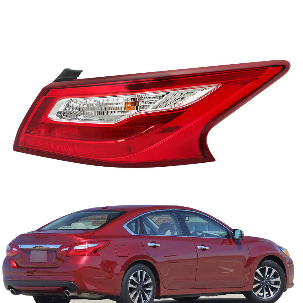 Outer Tail Light Right Side For 2016-2018 Nissan Altima Rear Brake Lamp
