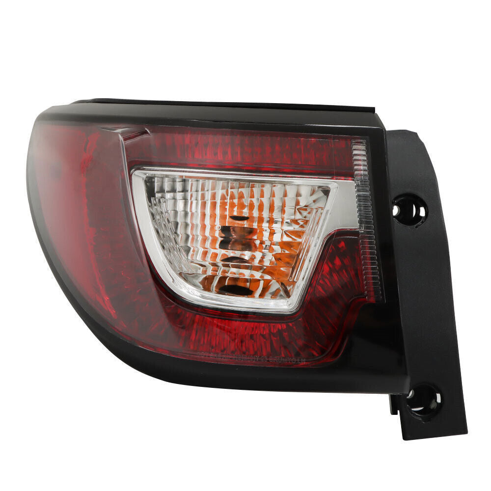 Left+Right Side Tail Light For 2013-17 Chevrolet Traverse w/Bulbs Clear