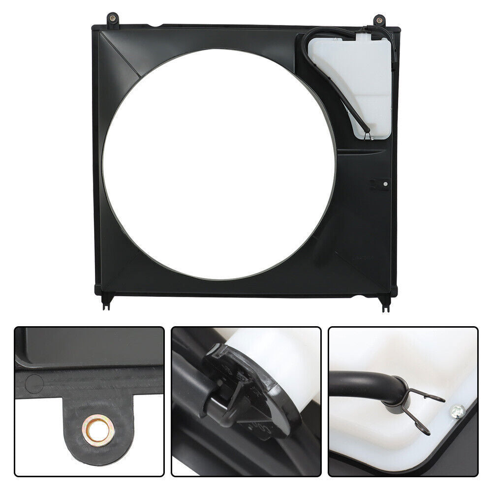 Engine Radiator Cooling Fan Blade Shroud For 2007-2021 Toyota Tundra V8