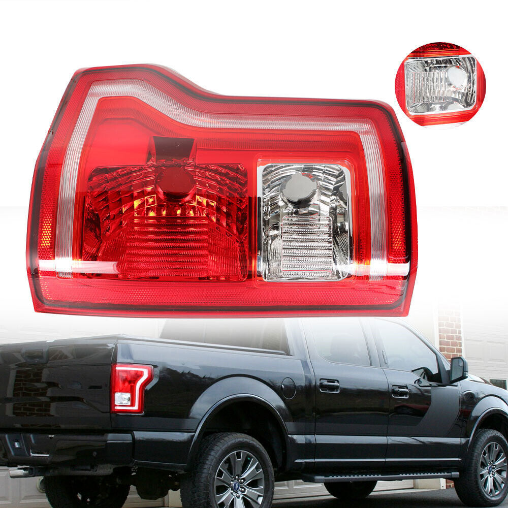 Passenger Side Tail Lights For 2015-2017 Ford F-150 Halogen Brake Lamp