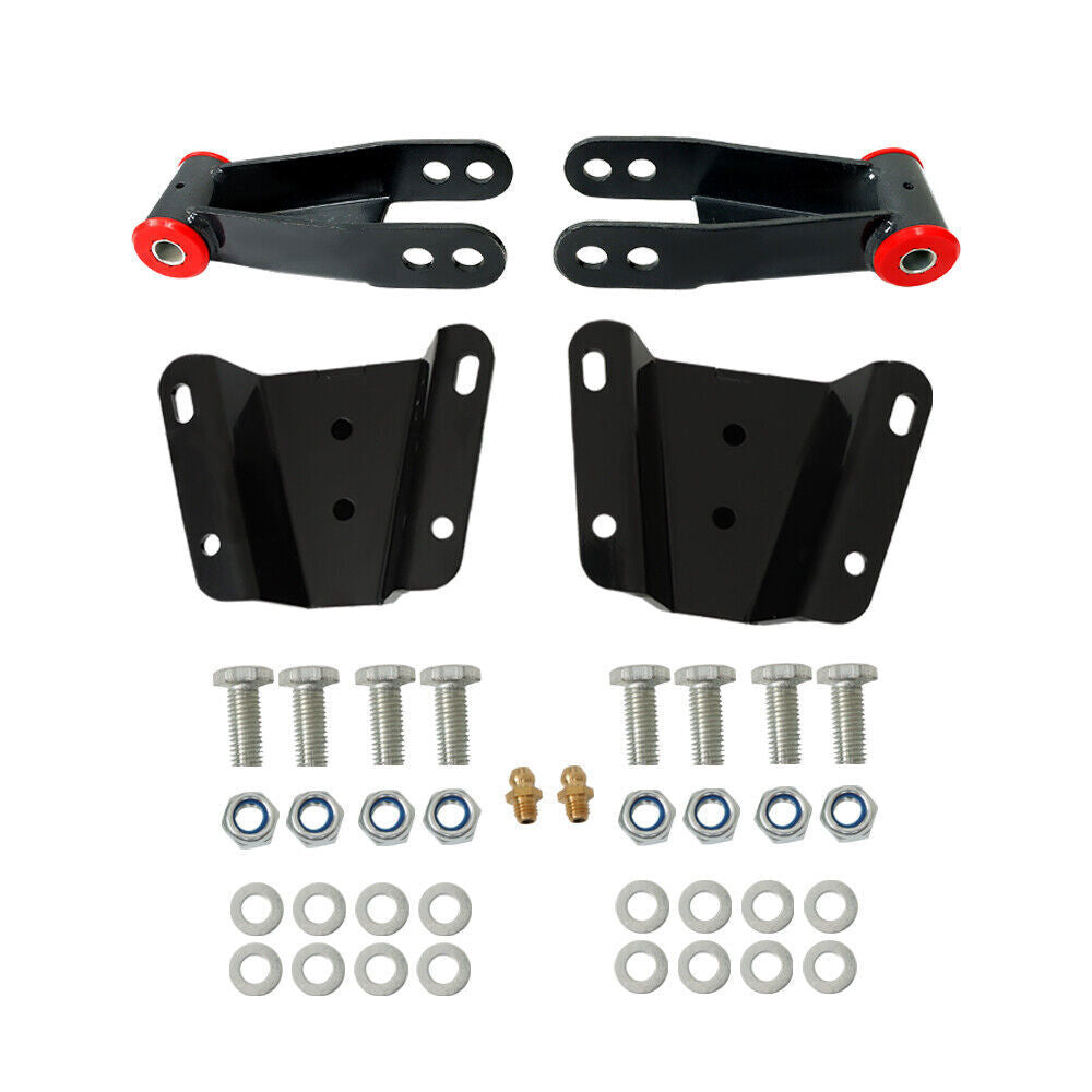 4inch Rear Drop Lowering Hanger Shackle Kit For 1965-1972 Ford F100 2WD