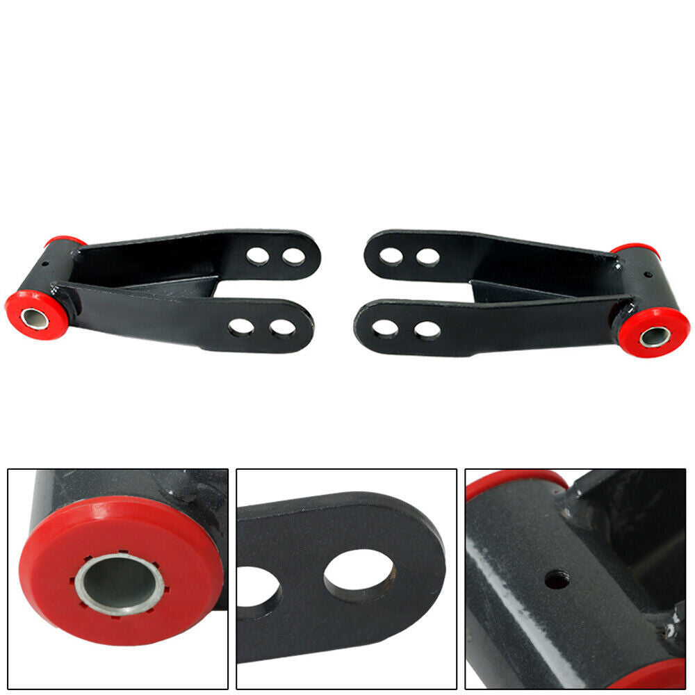 4inch Rear Drop Lowering Hanger Shackle Kit For 1965-1972 Ford F100 2WD