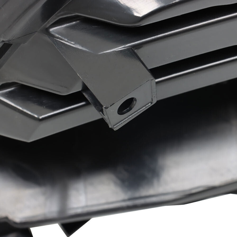 Left+Right Side Fog Light Cover Trims For 2020-2022 Ford Explorer Black