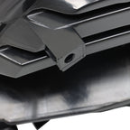 Left+Right Side Fog Light Cover Trims For 2020-2022 Ford Explorer Black