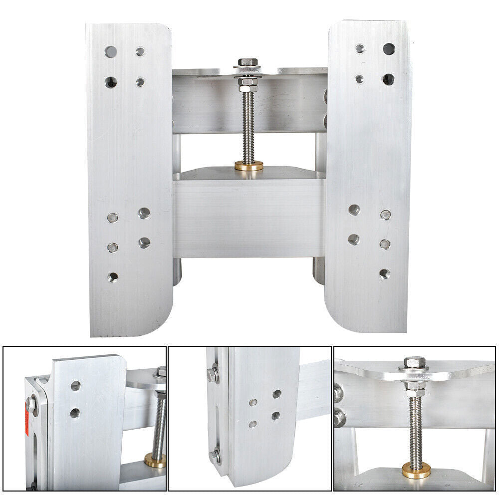 For JPL4400 Boat  Adjustable 4" Tool Factory Style Jack Plate Outboard New