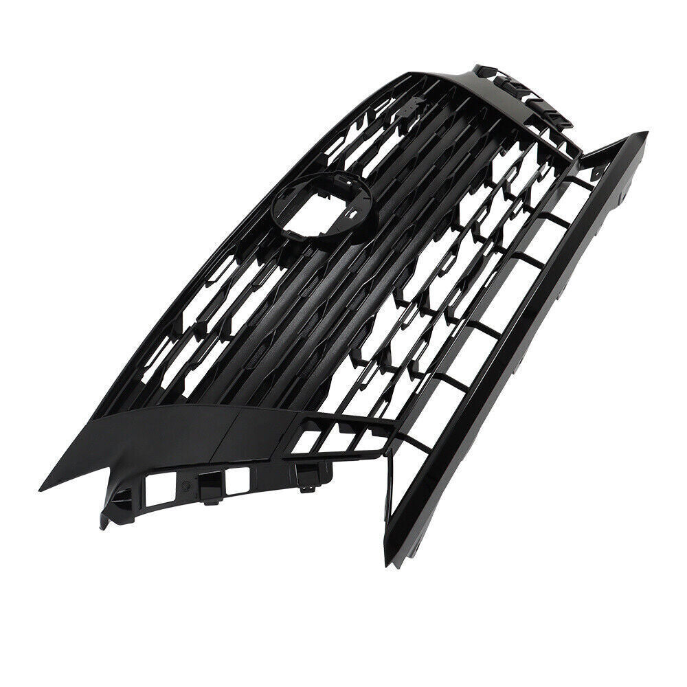 Front Bumper Upper Grille For Nissan Altima SR 2023 2024 Plastic Black