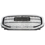 Front Upper Grille Assembly For 2017 2018 2019 GMC Acadia Denali Chrome