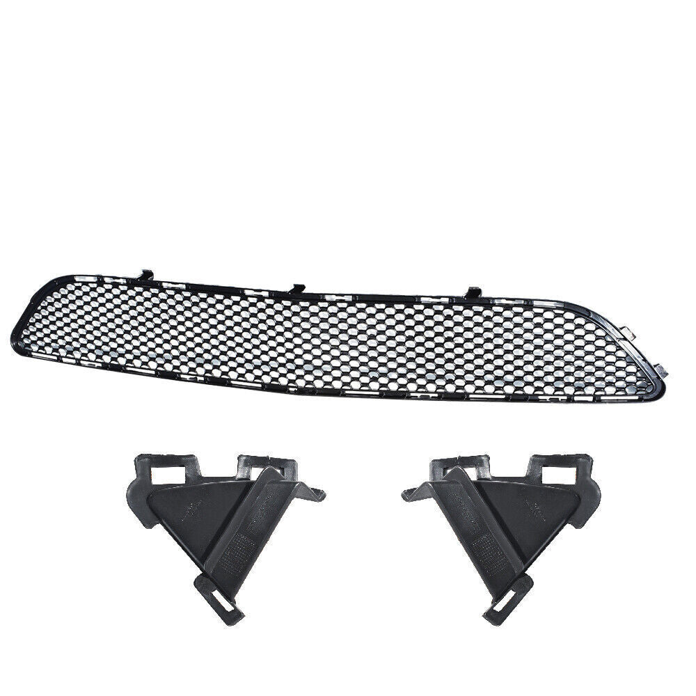 Front Bumper Grille For 2007-2011 Mercedes-Benz C-Class AMG W204 Black