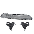 Front Bumper Grille For 2007-2011 Mercedes-Benz C-Class AMG W204 Black