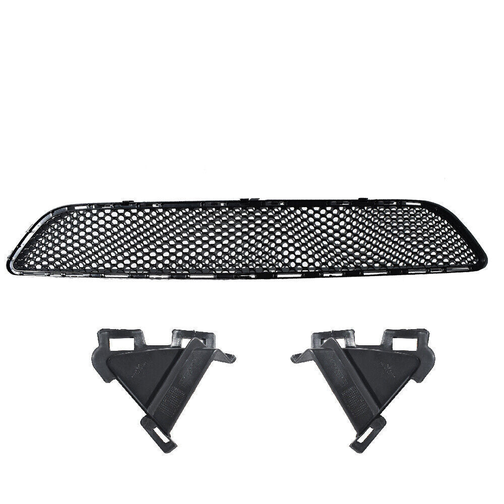 Front Bumper Grille For 2007-2011 Mercedes-Benz C-Class AMG W204 Black