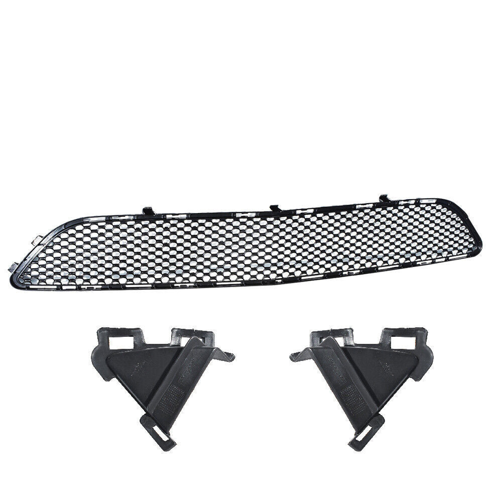 Front Bumper Grille For 2007-2011 Mercedes-Benz C-Class AMG W204 Black