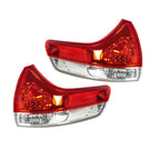 Rear Left + Right Side Tail Lights For 2011-2014 Toyota Sienna Halogen