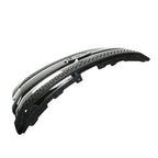 Front Bumper Upper Grille Assembly Glossy Black For 11-15 Ford Explorer