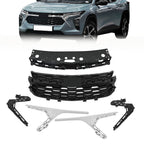 Front Bumper Grille With Chrome Trim For 2023 2024 Chevrolet Trax