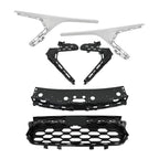 Front Bumper Grille With Chrome Trim For 2023 2024 Chevrolet Trax