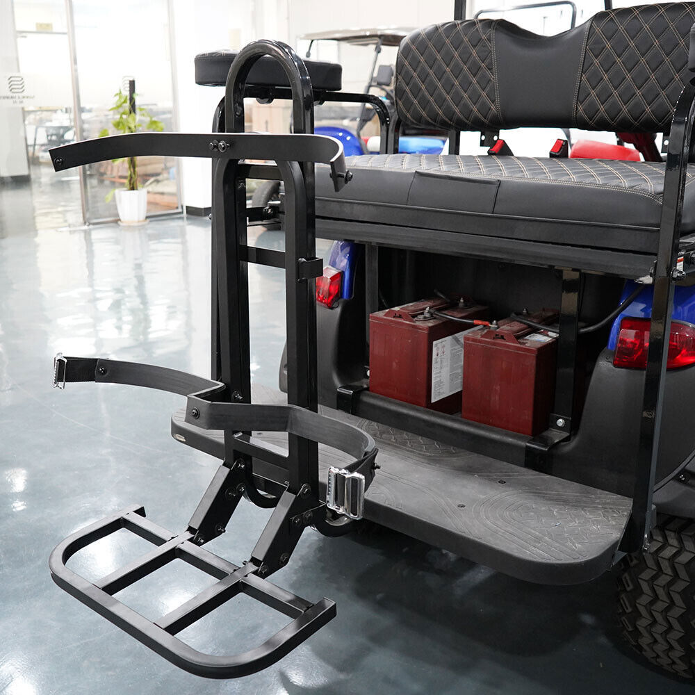 Golf Carts Rear Seat Bag Holder Universal Attachment For Club Car E-Z-Go Yamaha