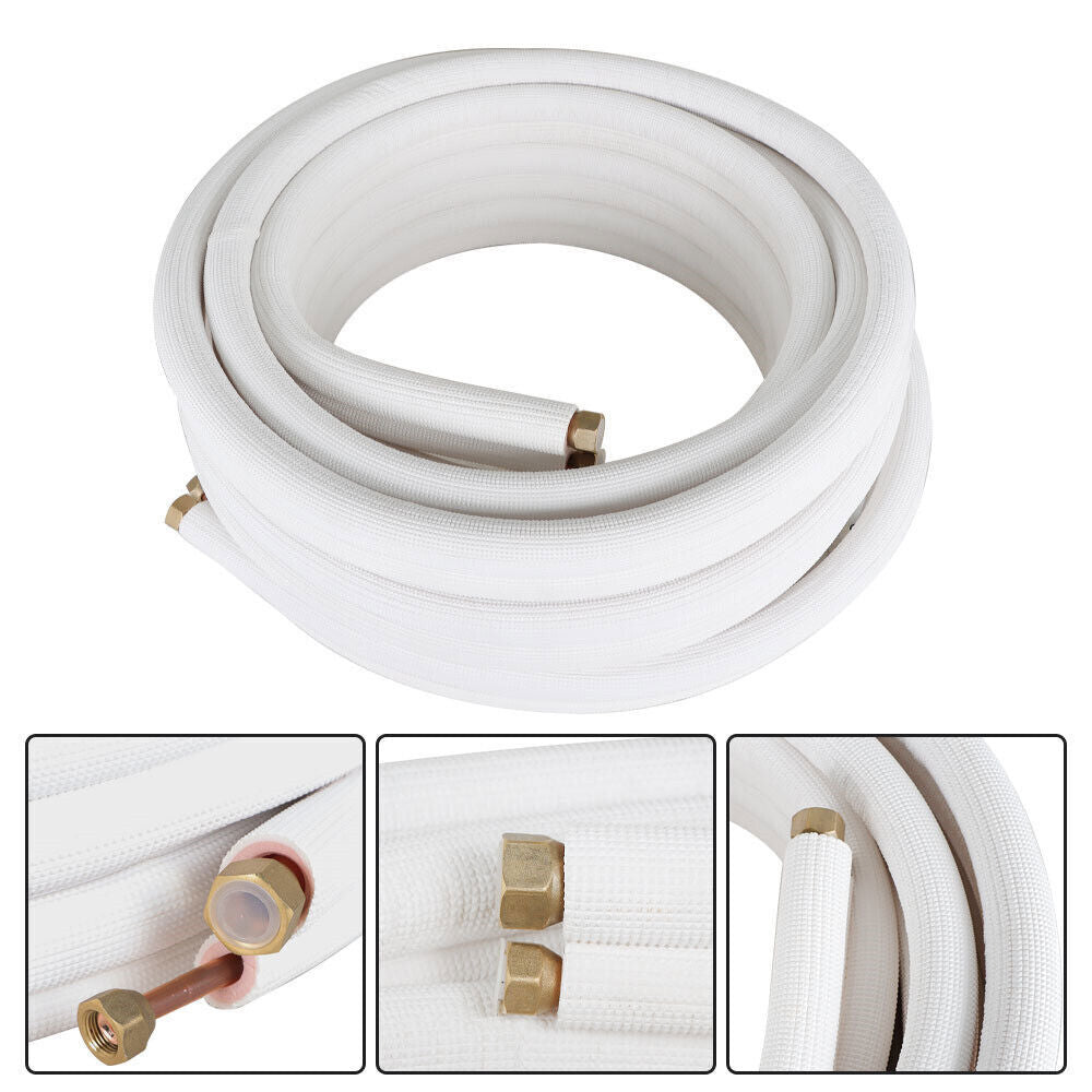 High Quality 50 Ft Install Kit For Mini Split Heat Pump Systems 3/8"-5/8" Dia.