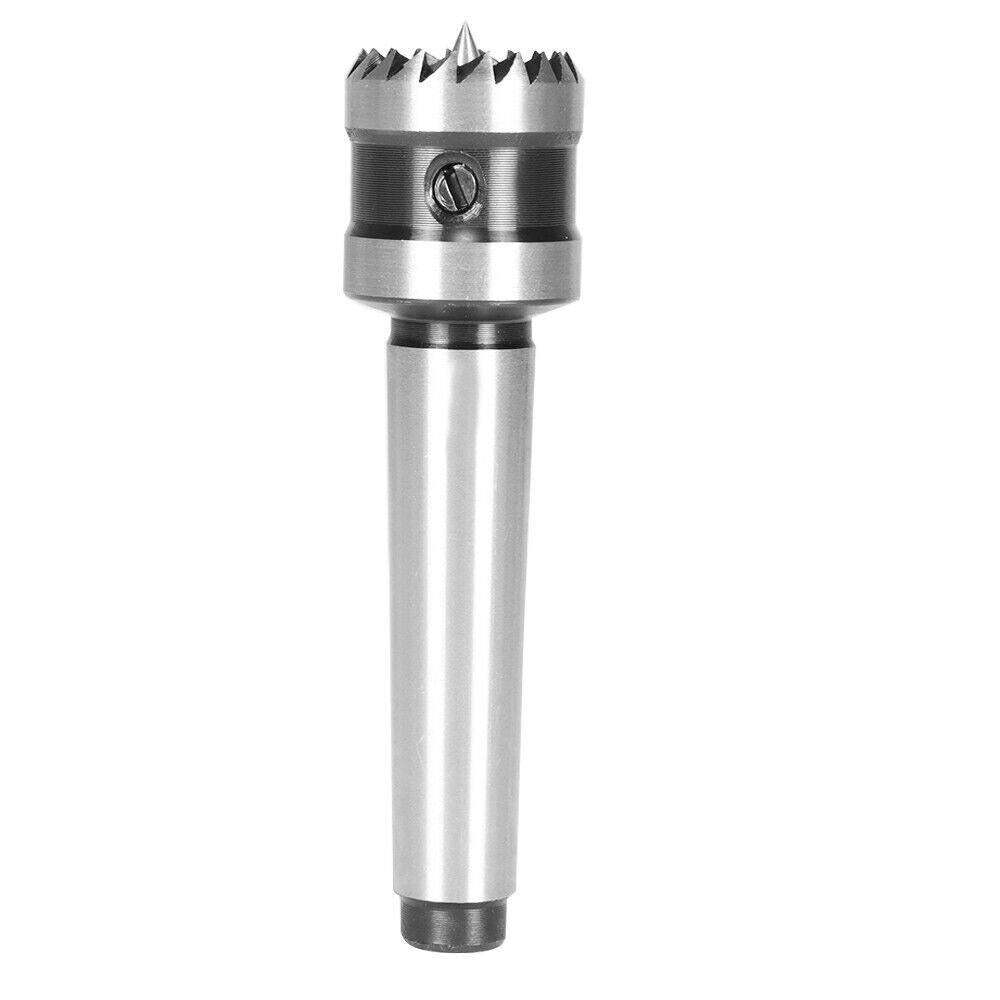 Lathe Drive Center Tool 1-Inch And 2 Mt Drill Adaptor Woodworking Tool