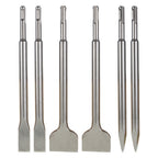 High Quality Concrete Drill Bit Set Rotary Hammer Bits Chisel Set 6-Pieces
