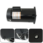 2HP Square Flange Pool Pump Motor 230V B2855 Threaded Shaft Swimming Pool Pump