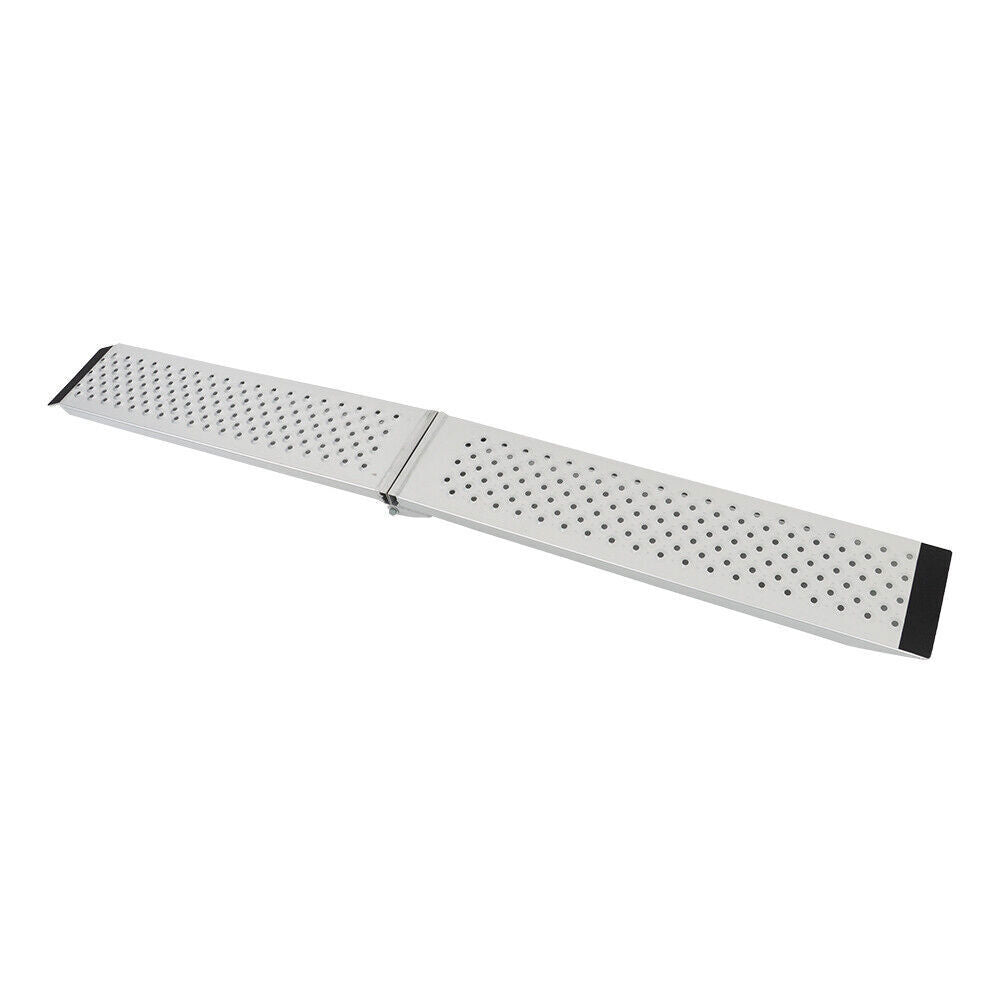 76"×8.3" Motorcycle Aluminum Folding Loading Ramp 600 lbs ATV UTV Tractors Quads