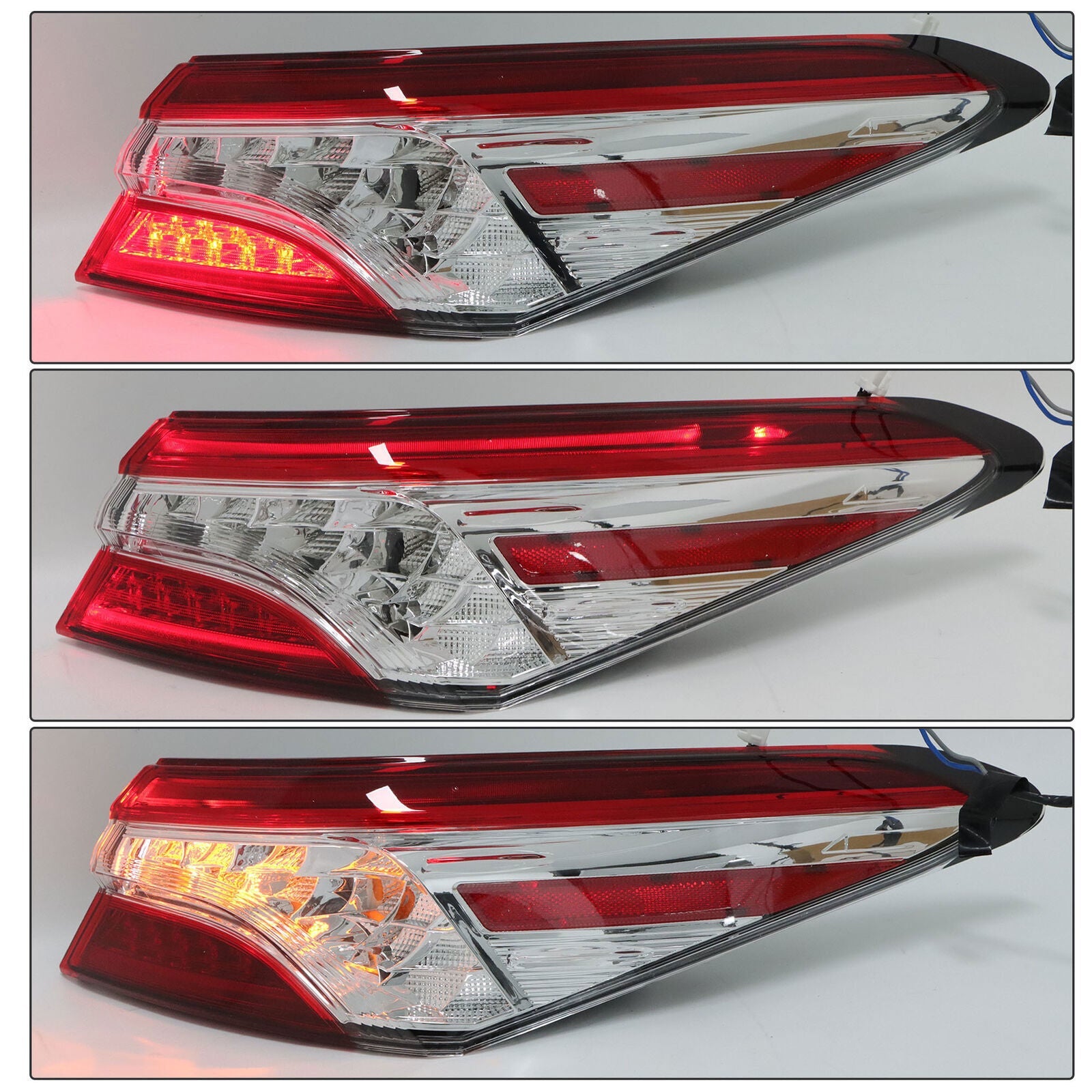Passenger Tail Light For 2018-2020 Toyota Camry XLE XSE LED Lamp Outer