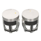 Set For Yamaha Rd350 Cylinder Rebuild Kit Pistons Rings Pins 1973-75 Us/Uk