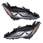 Left+Right Headlight For 2021 2022 Toyota Camry XSE XLE Full LED Black