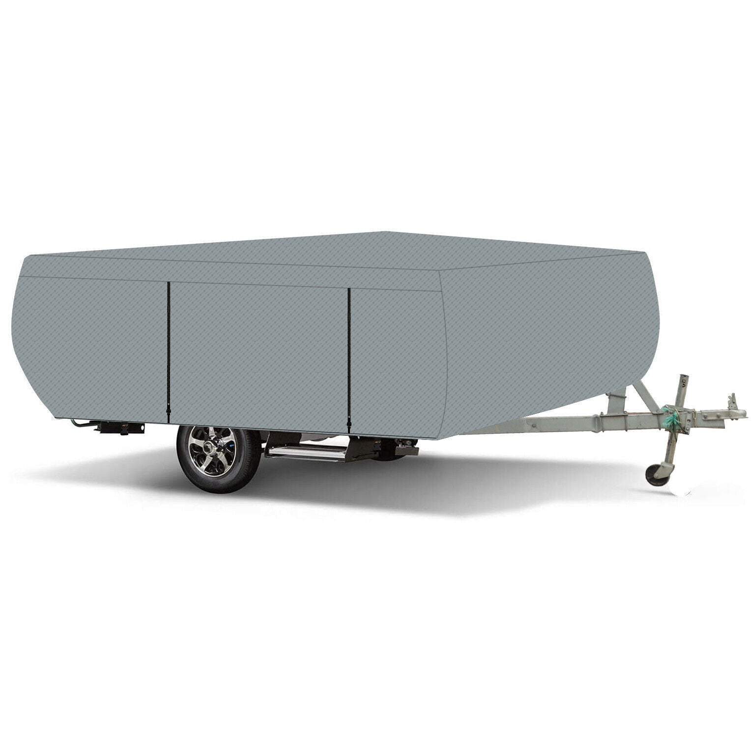 8-10 FT Trailers Waterproof RV Trailer Cover For Folding Pop Up Camper