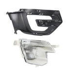 Right Side Front Fog Light For 2016-2017 Ford Explorer Halogen W/Bezel