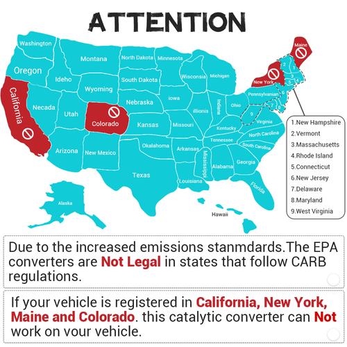 Catalytic Converter For 2014-2018 Chevrolet Silverado/GMC Sierra 1500