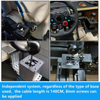 PC USB H Gear Shifter 6+R Game Fit For Logitech G29 G27 G25 G920 T300RS/GT