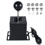 PC USB H Gear Shifter 6+R Game Fit For Logitech G29 G27 G25 G920 T300RS/GT