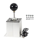 USB PC H Gear Shifter 6+R Sim Racing Game For Logitech G29 G27 G25 Thrustmaster