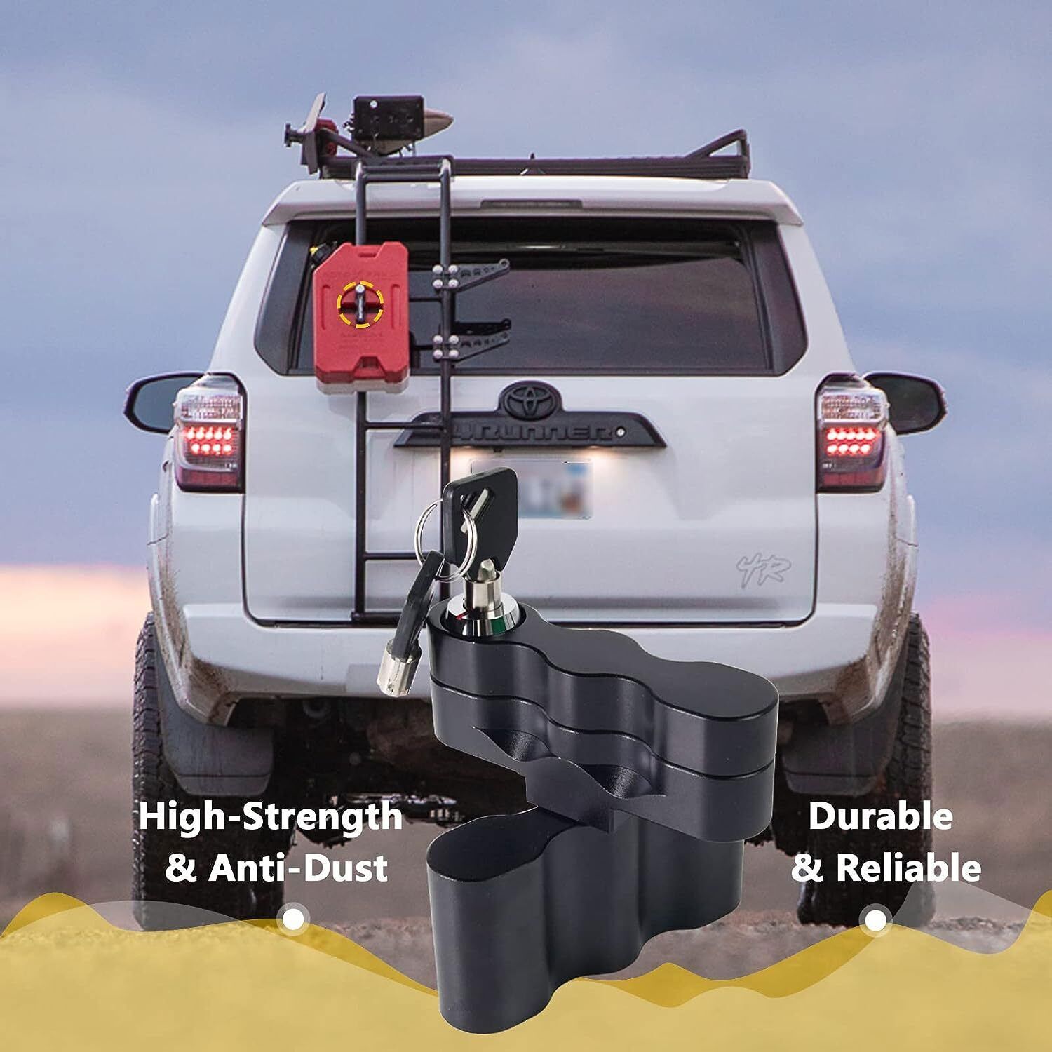 2PCS Pack Mount Lock with Keys for RotopaX LOX-PM Fuel Pack / Storage Box
