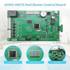 For Pentair Master Temp 400 42002-0007S Control Board Kit w/ 472610Z Switch Pad