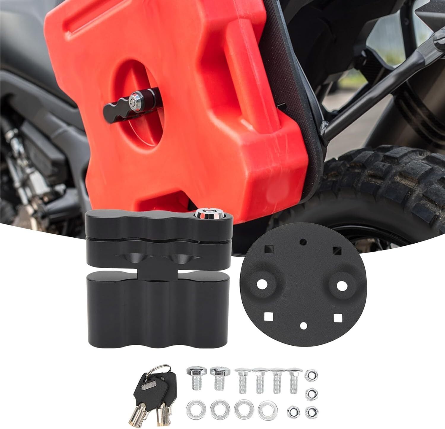 2x For Rotopax Standard Pack Mount Lock RX-LOX-PM RX-PM LOX-PM With Keys