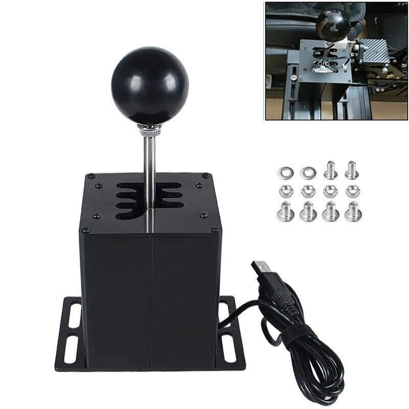 PC USB H Gear Shifter Sim Racing Game For Logitech G29 G27 G25 G920 T300RS/GT