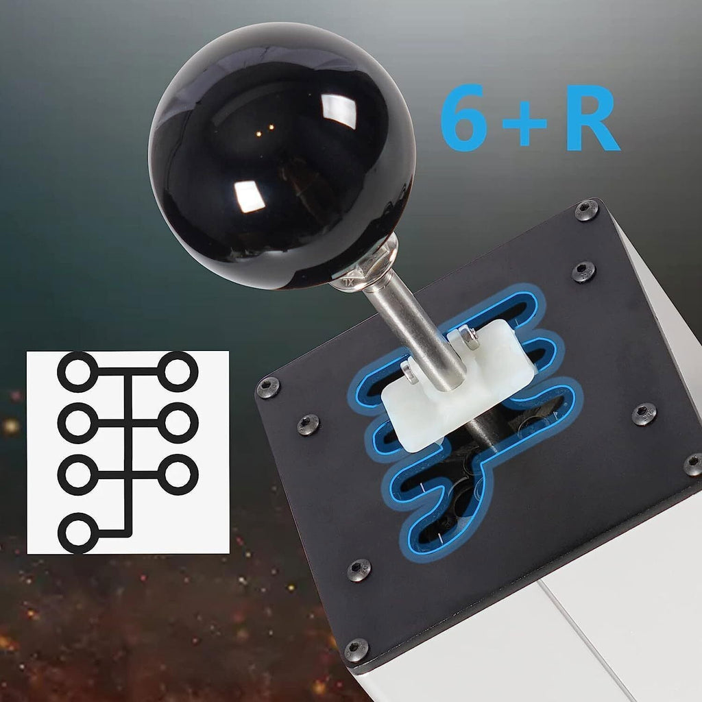 PC USB H Gear Shifter Sim Racing Game Fit For Logitech G27 G25 G920 T300RS/GT