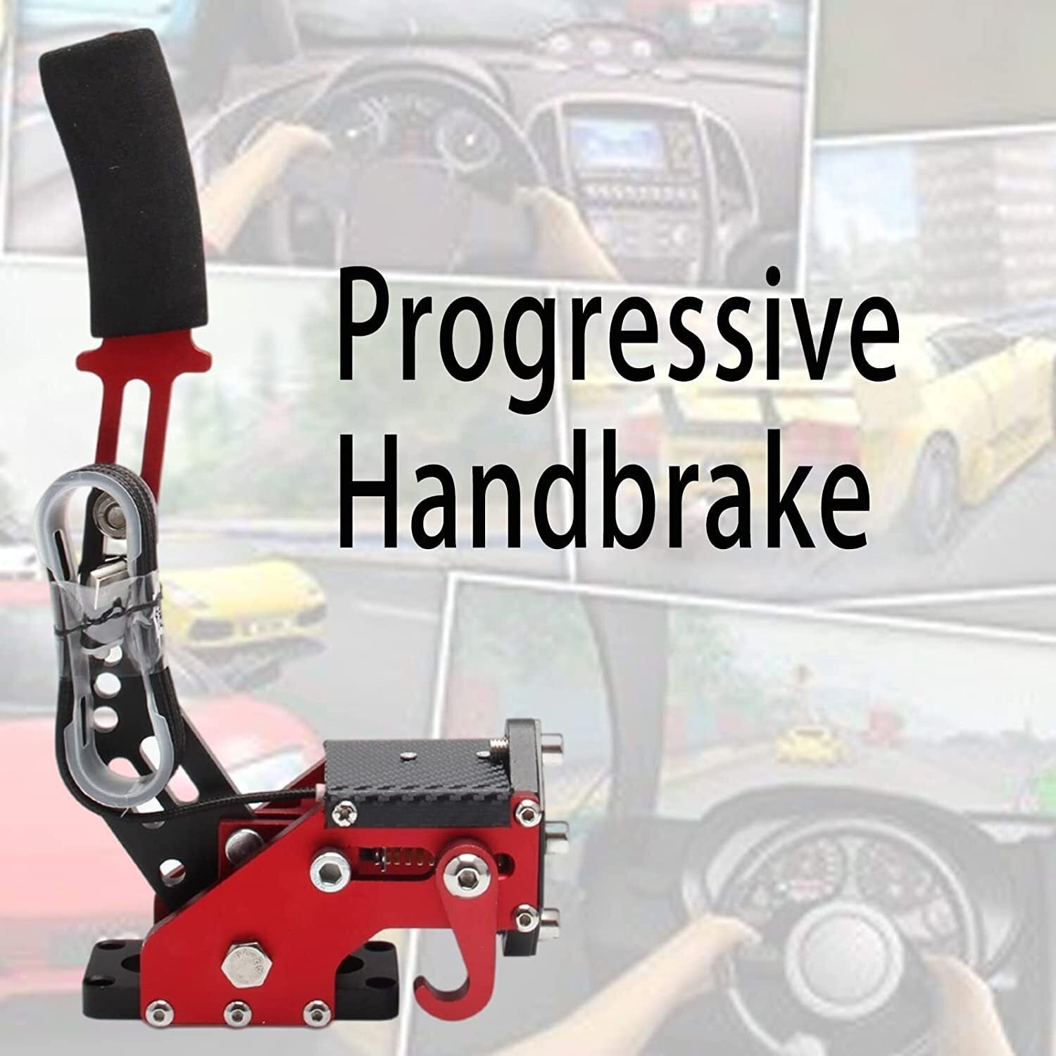 64 Bit PC USB Handbrake Gaming for Racing Games G25/27/29 T500 T300 G920
