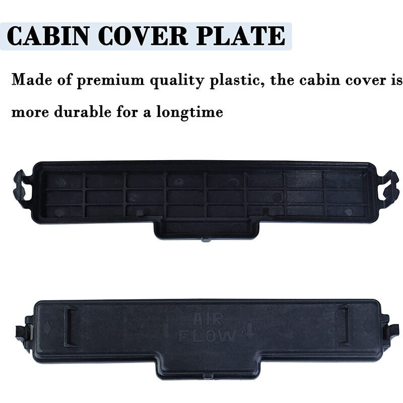 Cabin Air Filter and Filter Access Door for Dodge Ram 1500 2500 3500 Replacement