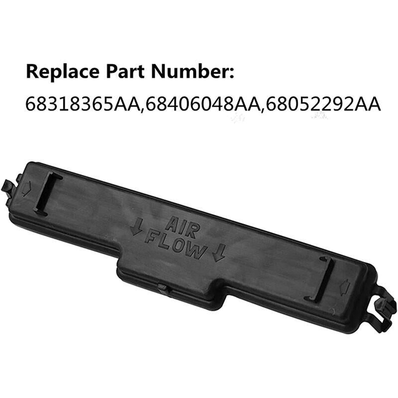 Cabin Air Filter and Filter Access Door for Dodge Ram 1500 2500 3500 Replacement