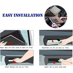 Cabin Air Filter and Filter Access Door for Dodge Ram 1500 2500 3500 Replacement