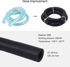 Universal Oil Catch Can Reservoir Tank Kit With Breather Filter + NBR Fuel Hose