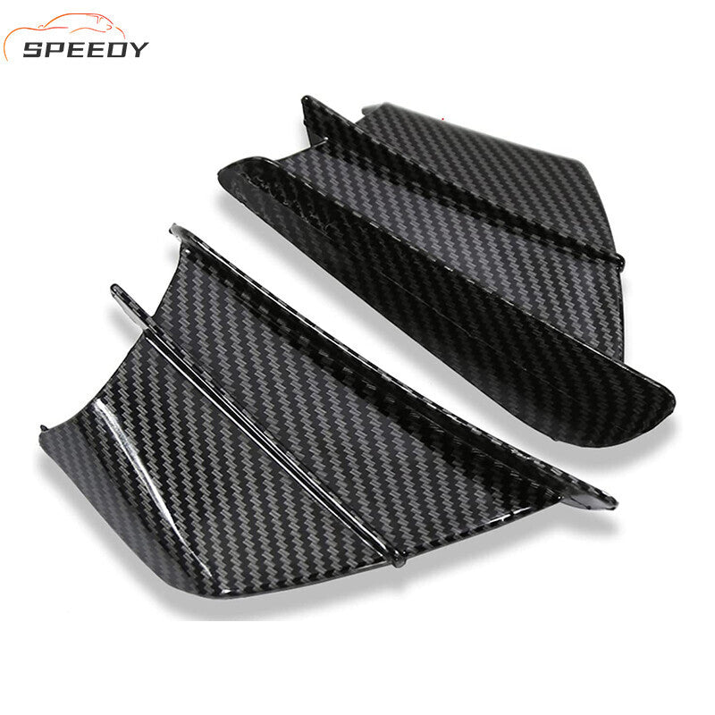 Motorcycle Aerodynamic Fixed Wind Wing Kit Spoiler Fits For Yamaha R15 R25 R3 R6