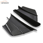 Motorcycle Aerodynamic Fixed Wind Wing Kit Spoiler Fits For Yamaha R15 R25 R3 R6