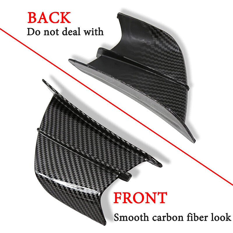 Motorcycle Aerodynamic Fixed Wind Wing Kit Spoiler Fits For Yamaha R15 R25 R3 R6