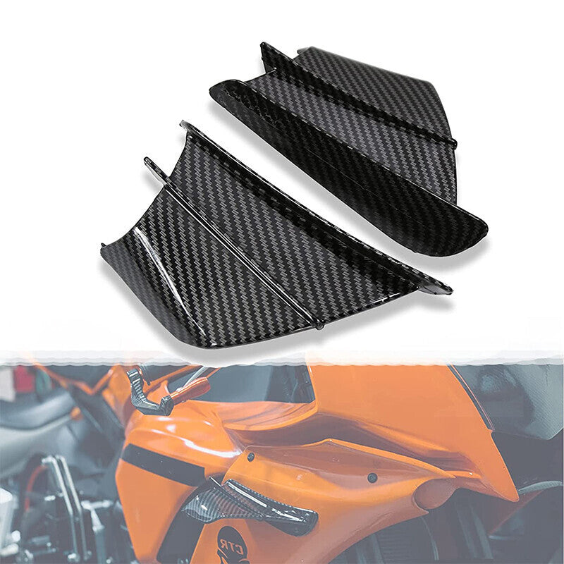 Motorcycle Aerodynamic Fixed Wind Wing Kit Spoiler Fits For Yamaha R15 R25 R3 R6